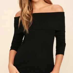 Lulu’s Off-the-Shoulder Sweater